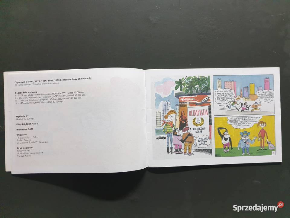 Tytus Romek i ATomek księga VI wydV 2003 pomorskie Gdynia sprzedam