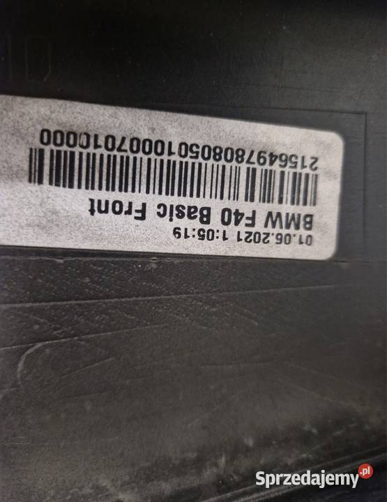 BMW 1 f40 zderzak przód przedni 4 x PDC Basic Pabianice