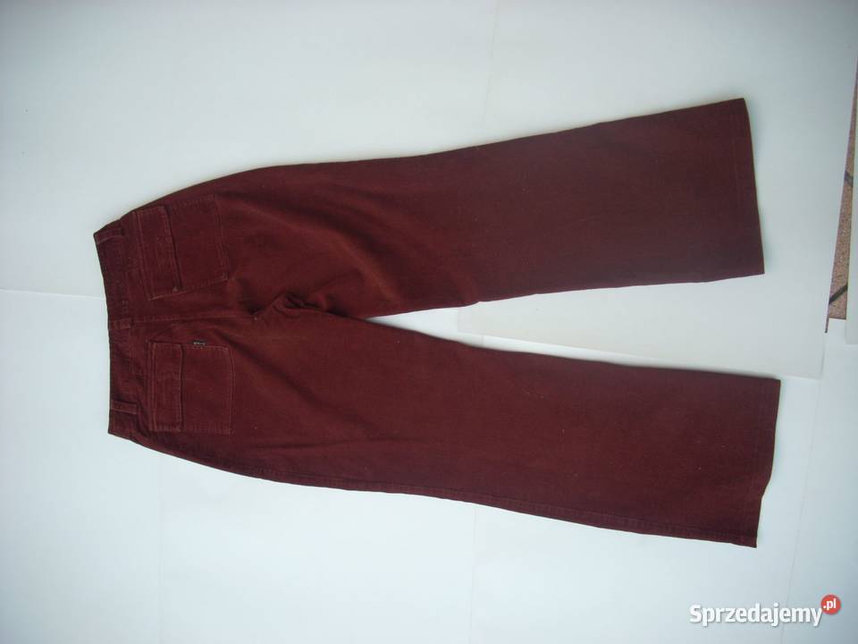 Spodnie Sztruksy rdzawe j nowe 34 36 Nowy Sącz
