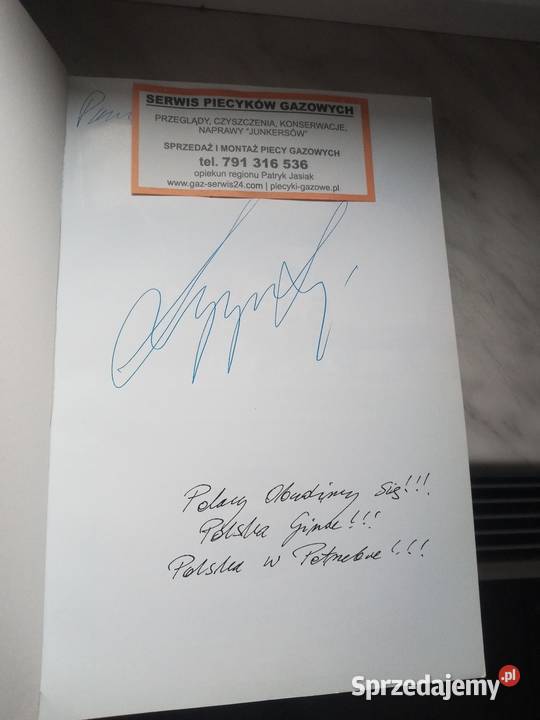 Sprzedam książke z autografem Andrzeja Leppera Czasopisma Kultura i Rozrywka Rzeszów