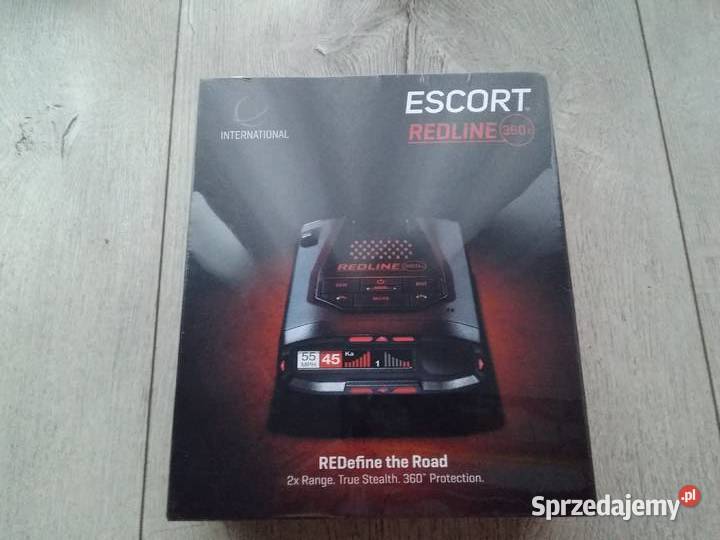 Antyradar ESCORT REDLINE 360C Detektor radarowy Gdańsk