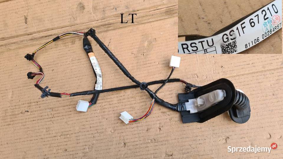 Mazda 6 GH wiązka instalacja elektryczna drzwi Motoryzacja