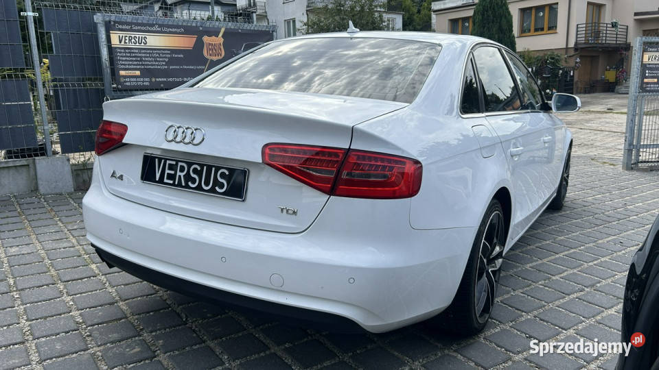 Audi A4 20 TDI Sedan Manual SLine wew Biały B8 ABS pomorskie Gdynia