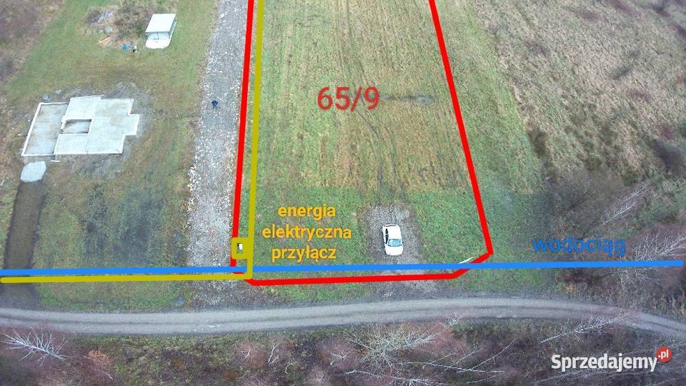 Działka budowlana 16 arów Machnówka 1600m2