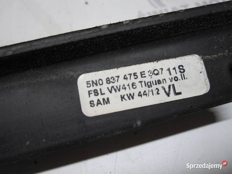 VOLKSWAGEN TIGUAN I LIFT 12r listwa zgarniająca osobowe świętokrzyskie