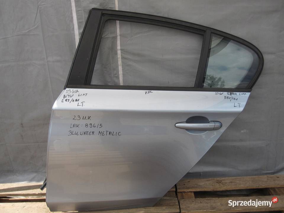 BMW E81 E87 LIFT 09r HB 5D drzwi lewe tył