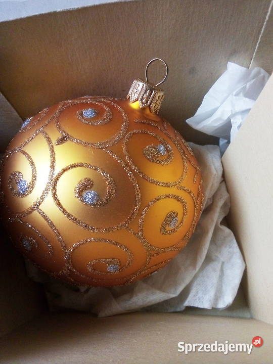 bombki szklane brokatowe vintage Częstochowa