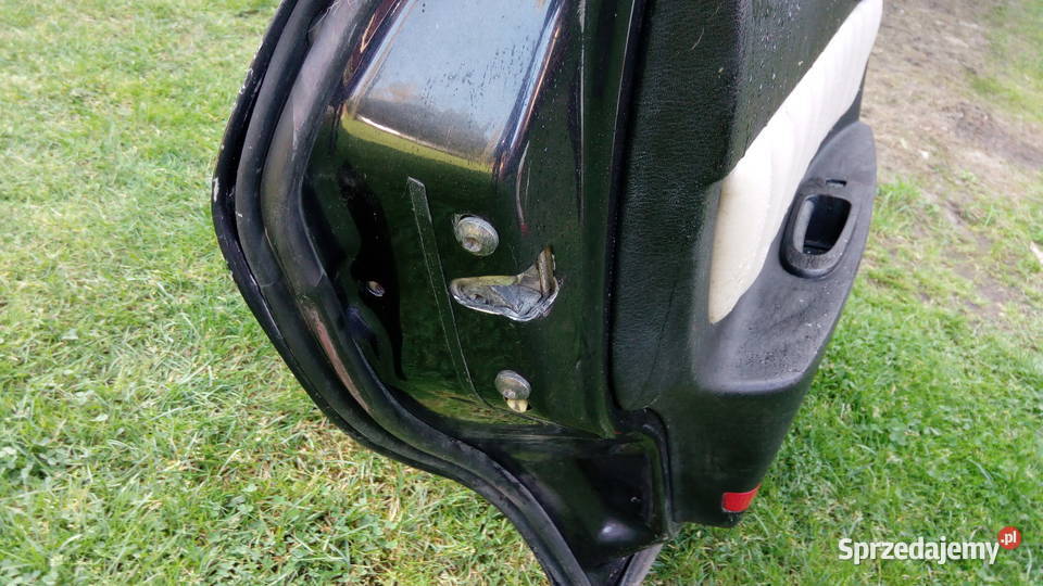 Drzwi lewy tył Alfa Romeo 166 granatowe