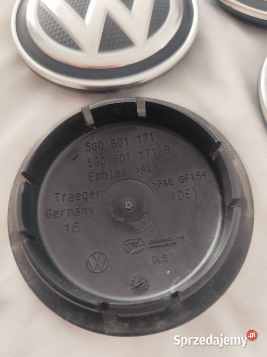 Dekielki dekle VW oryginalne 4 stan katalogowy osobowe Kraków