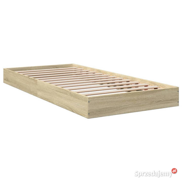 Łóżko bez materaca dąb sonoma 75x190 WM842079 Warszawa