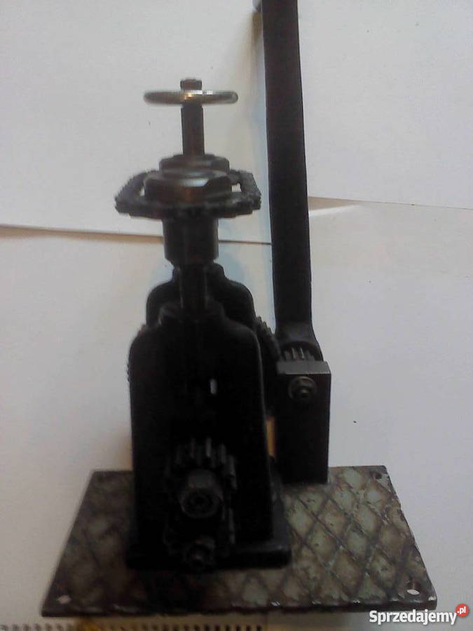 Walcarka jubilerska ręczna z wałkiem wymiennym