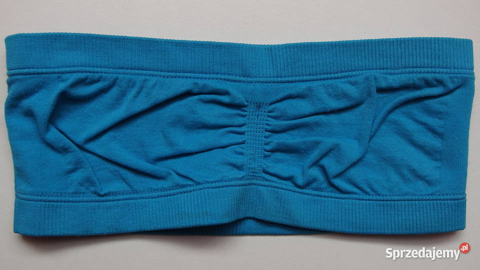 Bandeau krótki top stanik biustonosz HM XS 34 Toruń