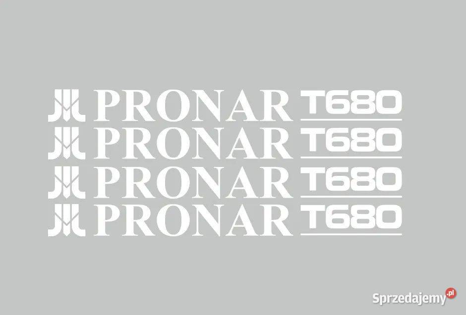 Naklejki oklejenie naklejka PRONAR T680 Janików
