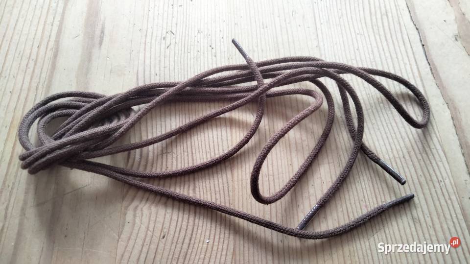 Sznurowadła okrągłe cienkie długość 100 kolor Ostrów Wielkopolski