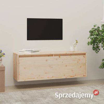 vidaXL Szafka ścienna 100x30x35 lite drewno Warszawa