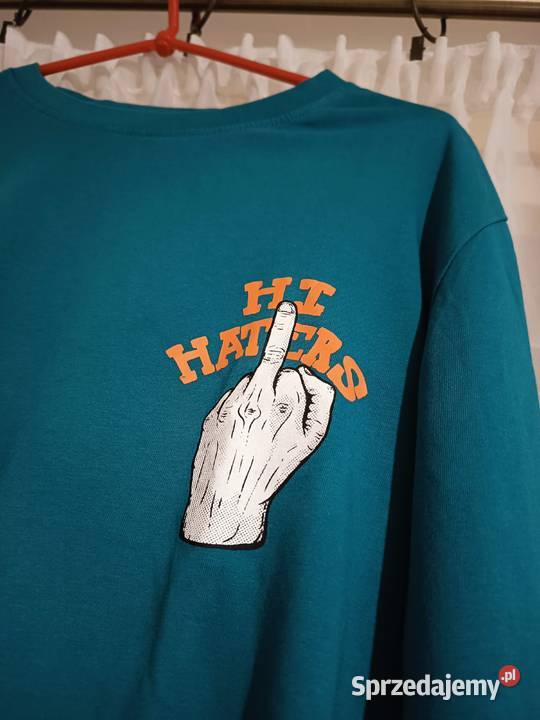 Koszulka Męska Longsleeve Długi Rękaw Nadruk Suwałki