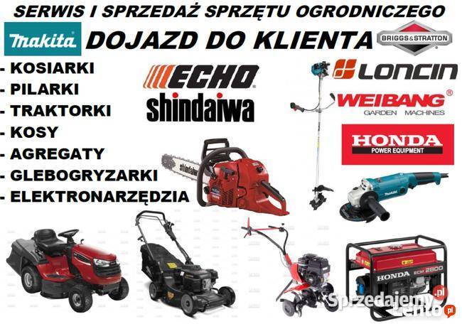 Serwis naprawa Pił kosiarek kos spalinowych Kosiarki spalinowe dolnośląskie Strzelin