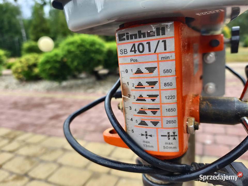 Wiertarka kolumnowa Einhell SB 4011 Lipsko-Polesie