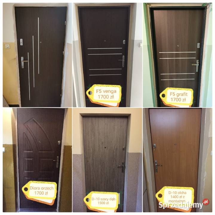 Drzwi wewnątrzklatkowe podkarpackie Mielec