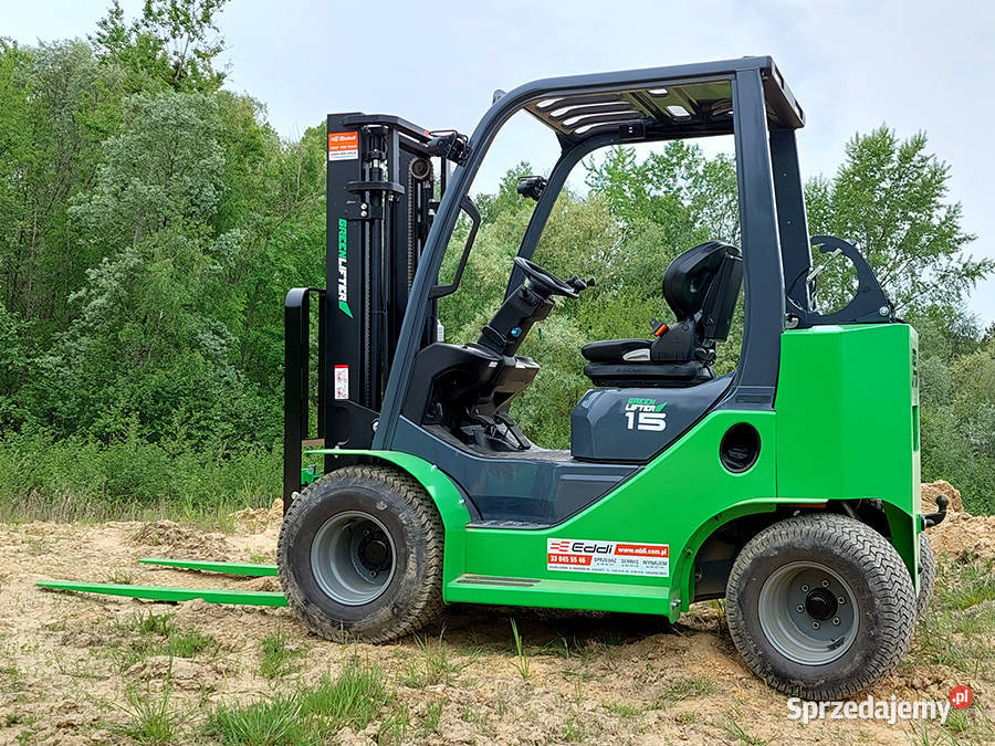 wózek widłowy GreenLifter Terrain 15 t wyprzedaż