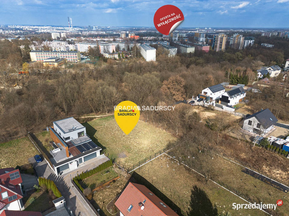 Grunt 1658m2 Kraków Sporna