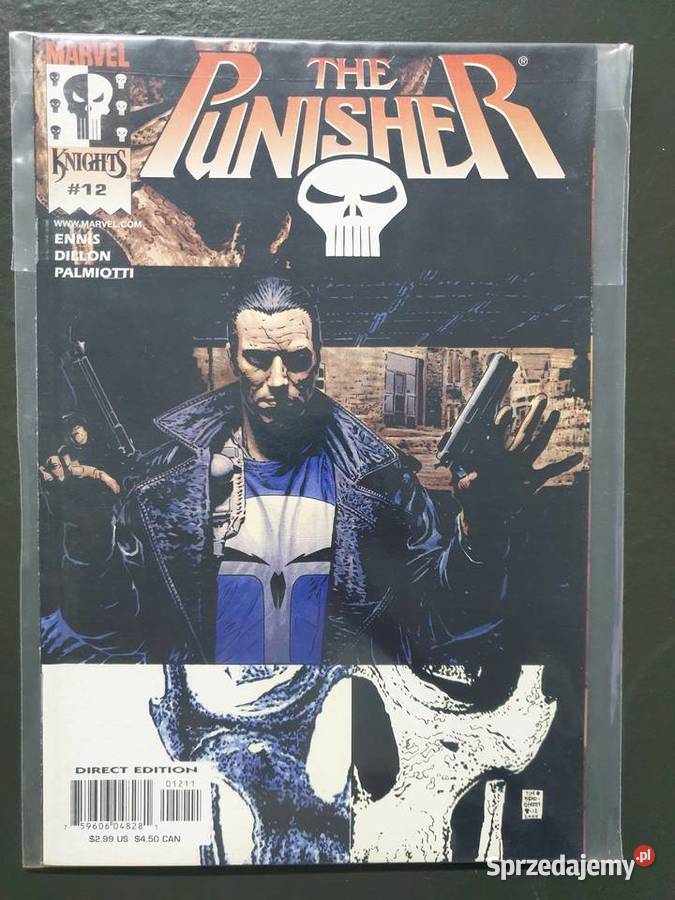 Marvel Knights The Punisher 7 oryginalnych Gdynia