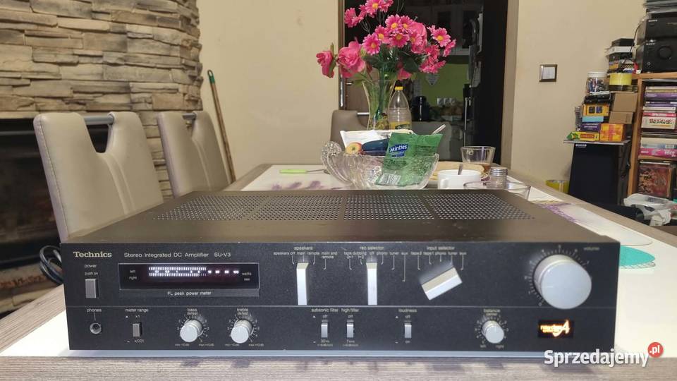 Wzmacniacz stereo Technics SUV3 2x40Watt 8ohm łódzkie Warta