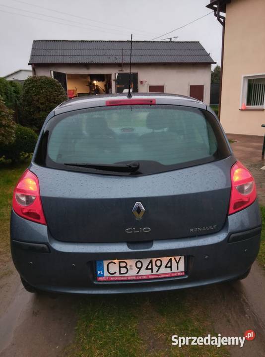 Renault Clio 15 dci 2006 Pierwsza rejestracja nieuszkodzony sprzedam
