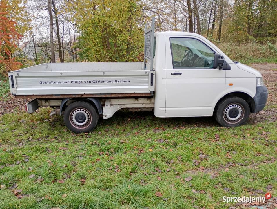 VW T5 skrzyniowy Lubań sprzedam