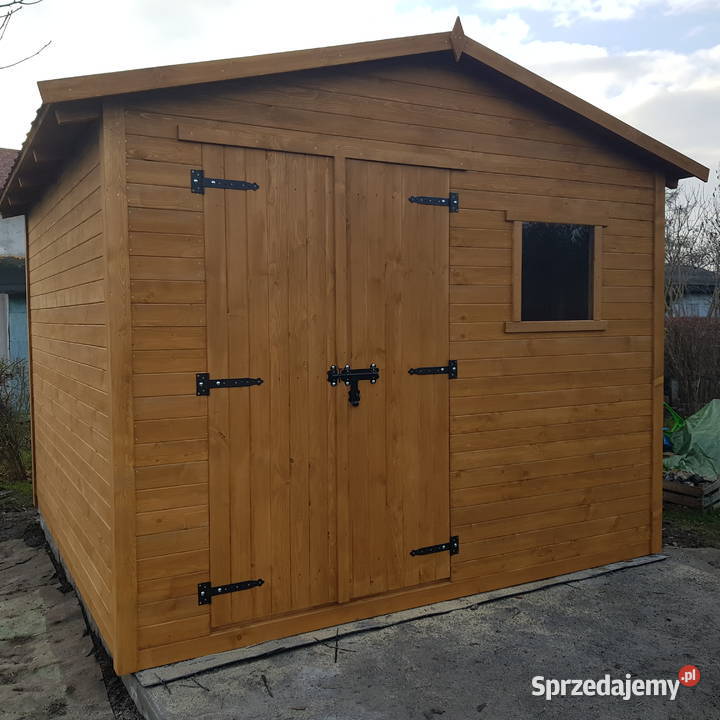 Domek narzędziowy 3x3 montaż kraj
