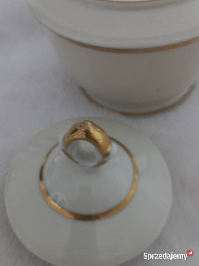 Cukiernica porcelanowa Kahla Art deco Niemcy Toruń