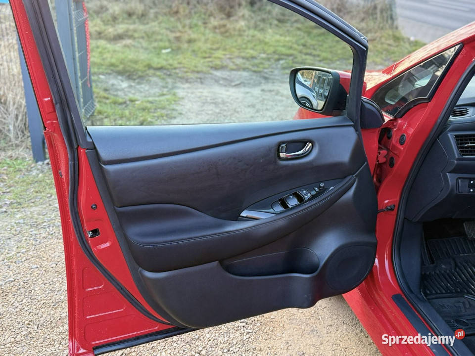 Nissan Leaf podgrzewane fotele śląskie Częstochowa