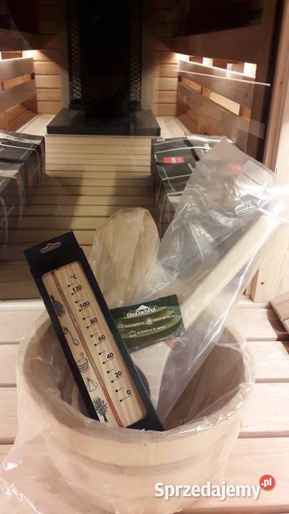 Sauna Ogrodowa Przeszklona Sauny Beczki Balie Warchały sprzedam