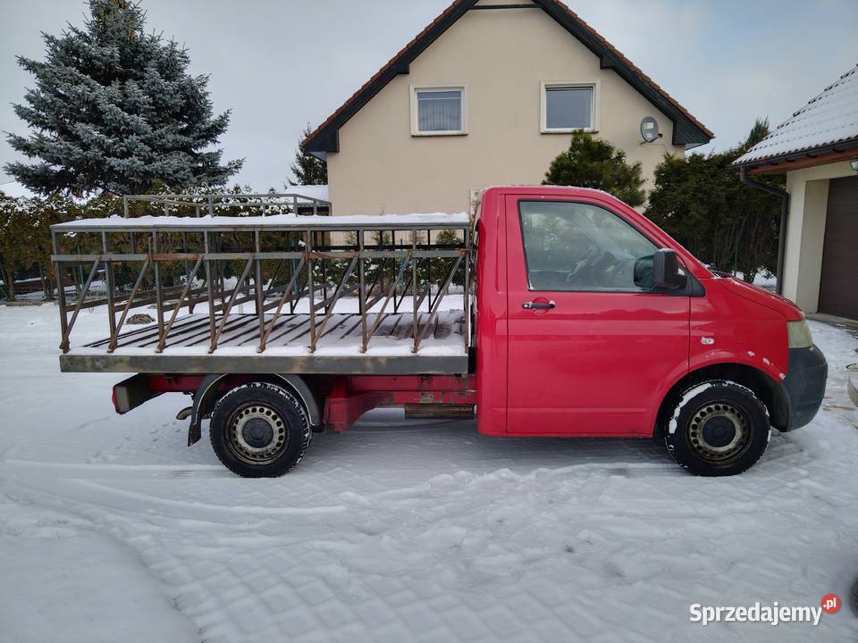 VW TRANSPORTER T5 2006r 20 BENZ GAZ LPG manualna dolnośląskie Wrocław