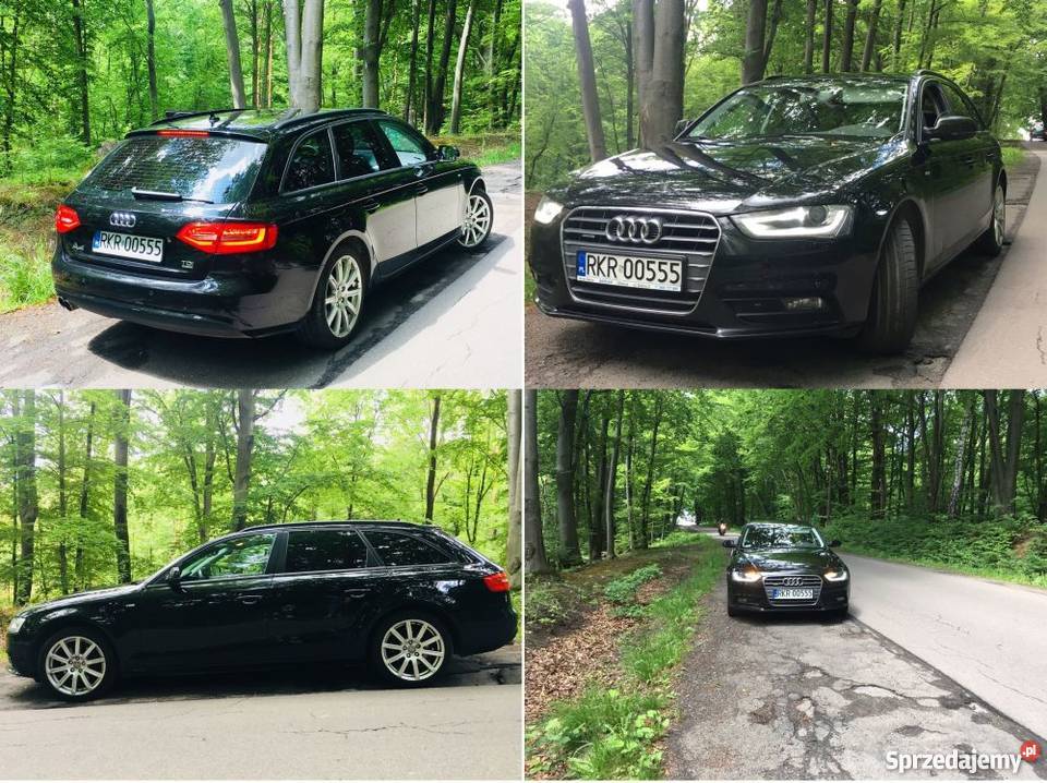 Audi A4 b8 20tdi 190 QUATTRO 2x S line Navialu18 Krosno