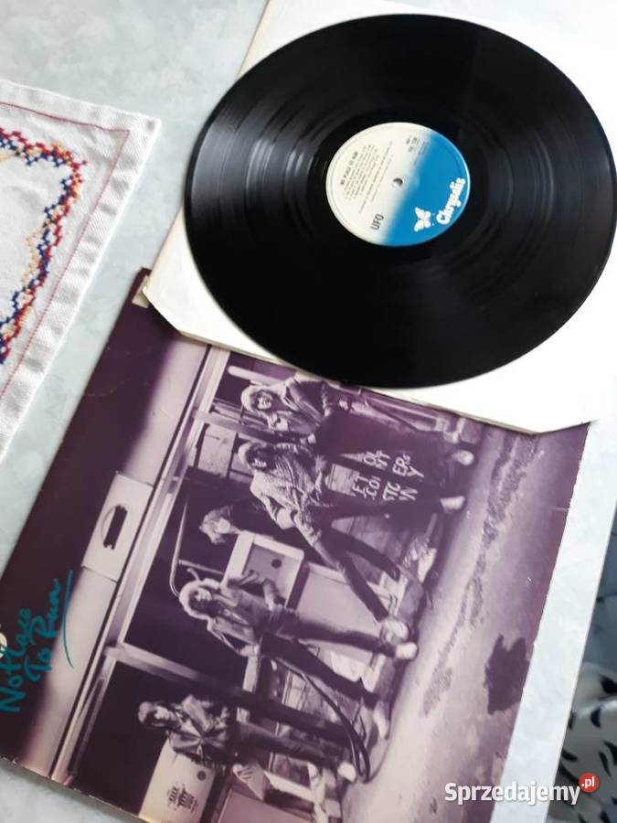 UFO No Place to Run Chrysalis 1980 Z klasyki Płyty i kasety Rzeszów