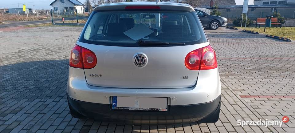 Sprzedam VW Volkswagen Golf V 16 Fsi 16V poduszka powietrzna kujawsko-pomorskie Brodnica