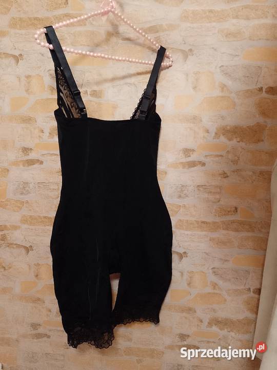 463XL bpc Bonprix Ekskluzywny czarny kombinezon Kraków