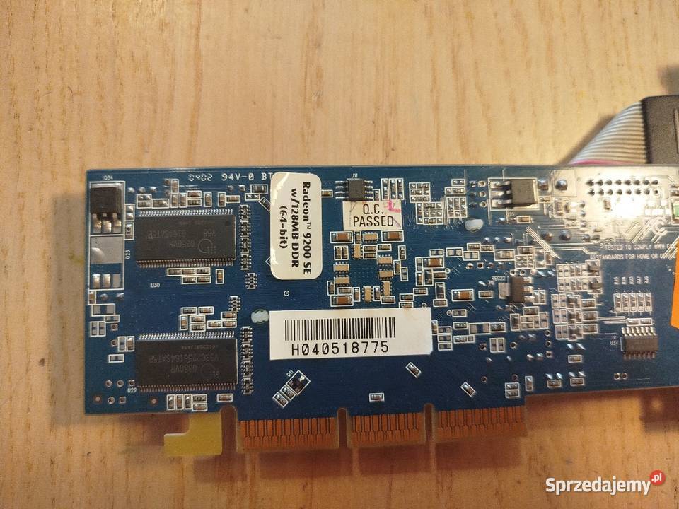 Radeon 9200SE GeForce4 MX440 Kościerzyna