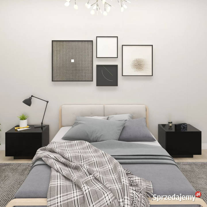 Szafka nocna czarna 100x35x40 płyta wiórowa Meble Warszawa sprzedam