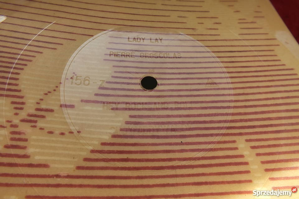 Pocztówka dźwiękowa Rock and Roll sprzedam