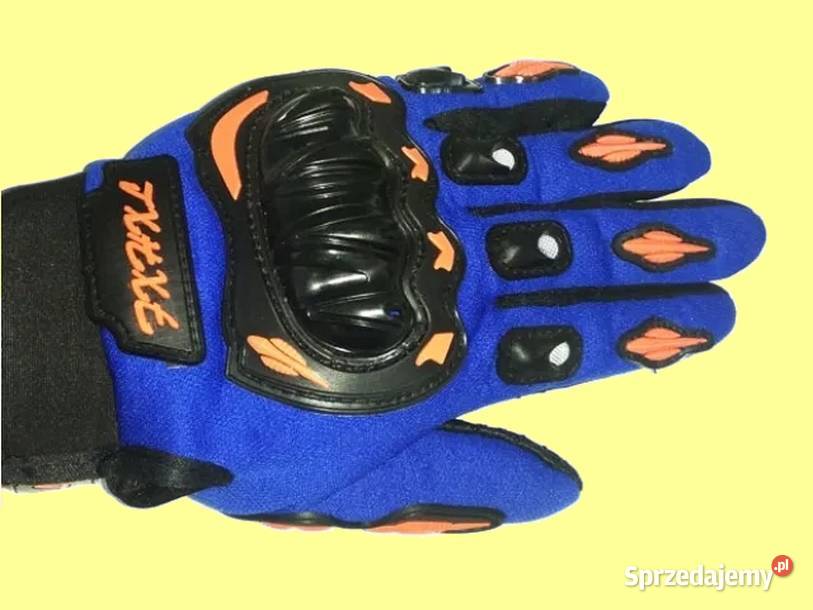 N107 Rękawice motocyklowe prawo jazdy cross Zabrze