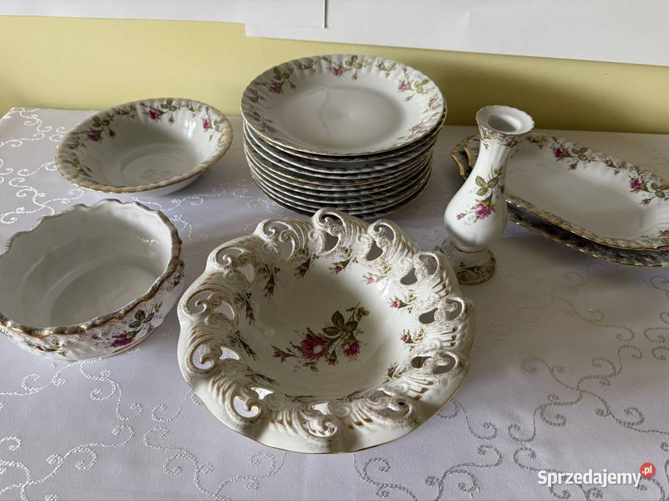 Porcelana Chodzież Złota Róża Zestaw Projekt Czerwionka-Leszczyny