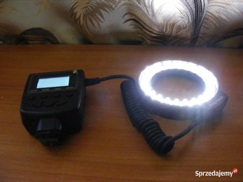 Lampa pierścieniowa RF550D Canon Nikon Olympus 9 Warszawa sprzedam