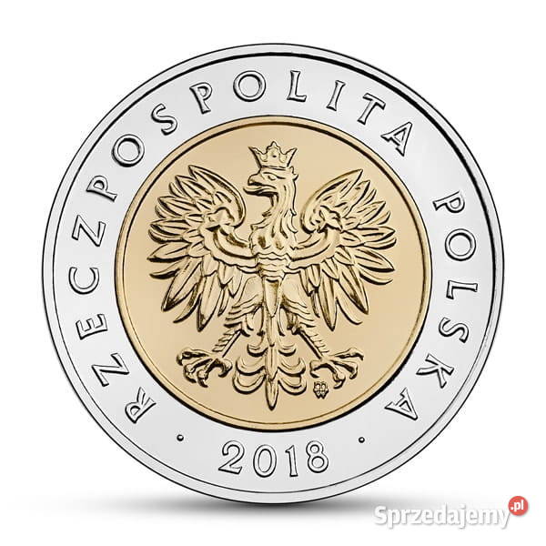 Moneta 5 Niepodległość 100 lecie odzyskania Warszawa