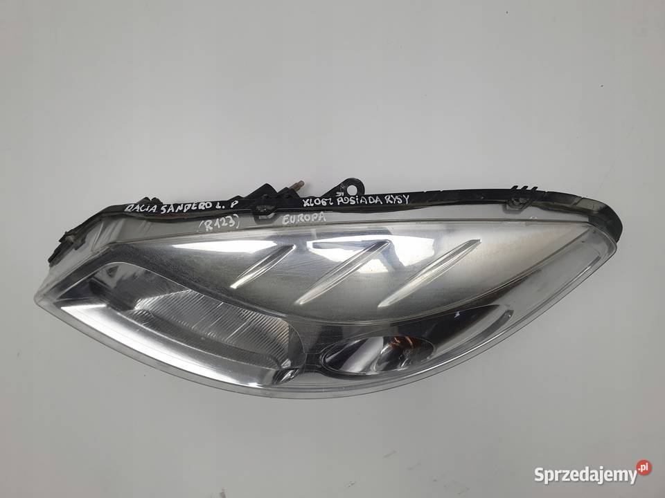 LAMPA LEWA Dacia Sandero I 0812r PRZEDNIA lewy osobowe Części samochodowe lubelskie Rudka