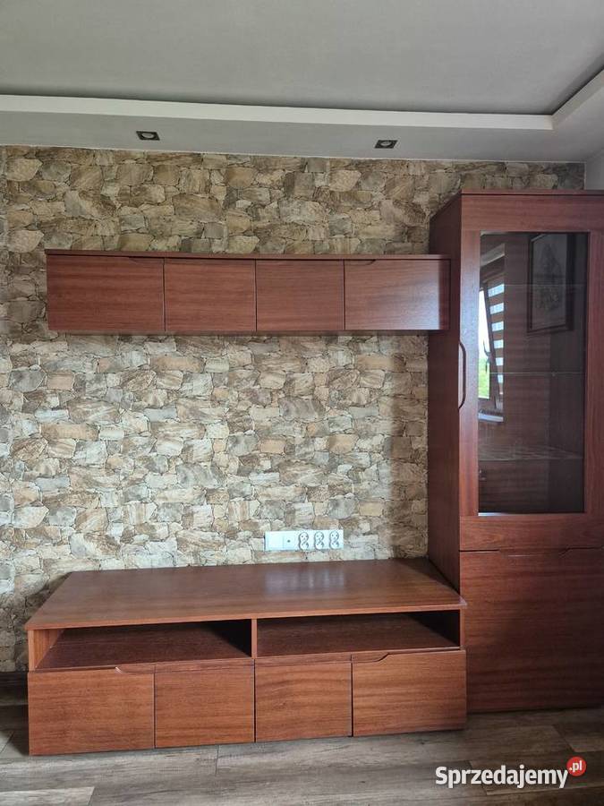 Meble zestaw 5x komoda rtv gablotka witryna Harklowa