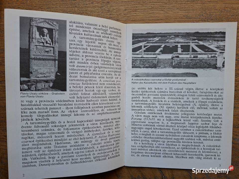 Pecs Szarvas Zsambek Veszprem Szigetvar Gorsium małopolskie