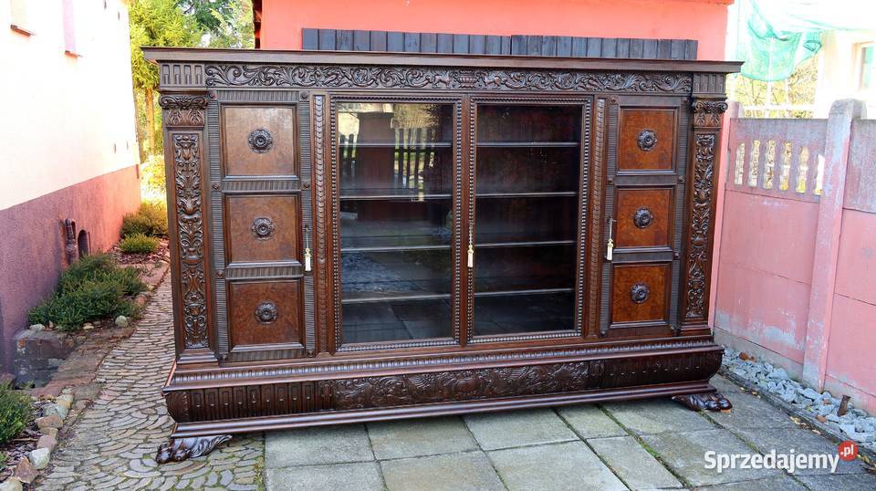 Unikatowa Neorenesansowa Biblioteka Lwie Łapy Ziębice sprzedam