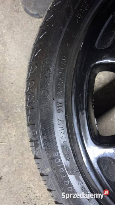 Felgi z oponami 17 5x100 opony caloroczne 2025 Wierzbnik